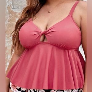 Blush Tankini Top (Never Worn)